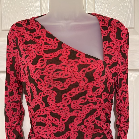 DIANE VON FURSTENBERG Edyna Midi Dress Size M - Picture 4 of 14